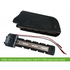 48V ebike Atlas frame battery with 5V USB output(DA-5C casing)