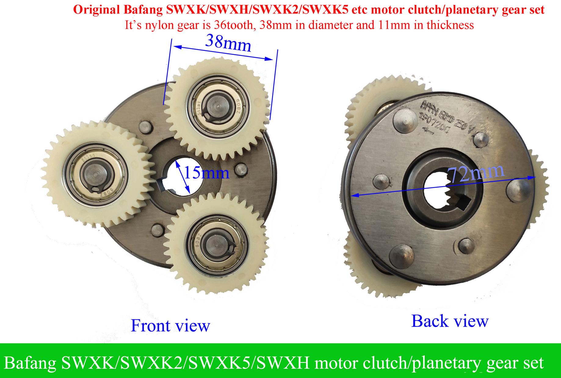 bafang 250w hub motor tuning